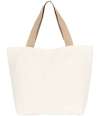 KI5204 Kimood Large Recycled Flat-Bottom Shopping Bag Ecume / Hemp colour image